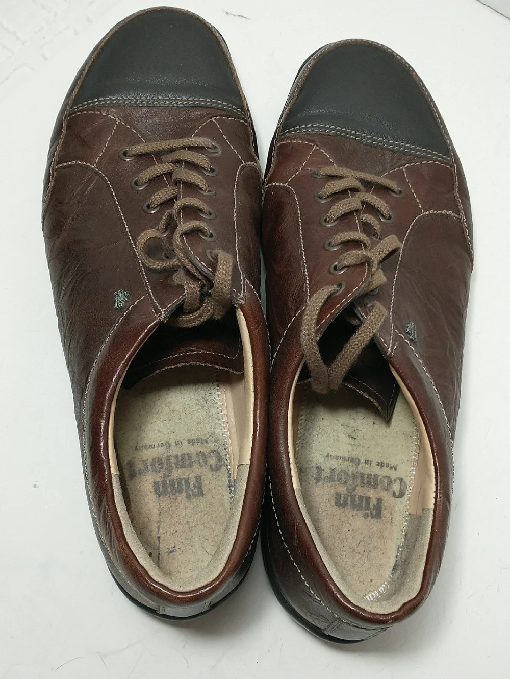 Finn Comfort, Alamo Lace Up‎ Walking Shoe, Made In Germany, US Size 10.5